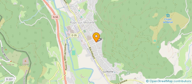 localisation de l'entreprise SARL 2A IMMOBILIER  REMIREMONT