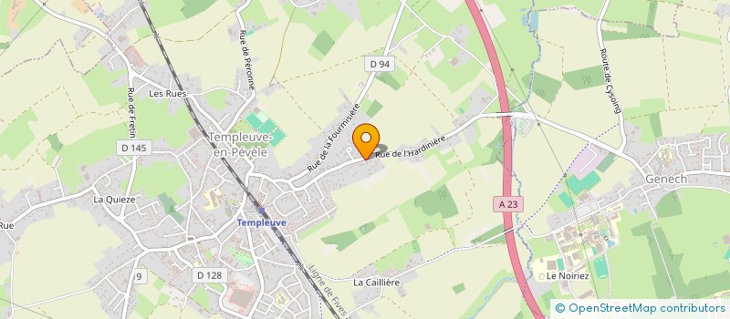 localisation de l'entreprise SARL 2A6  TEMPLEUVE-EN-PEVELE