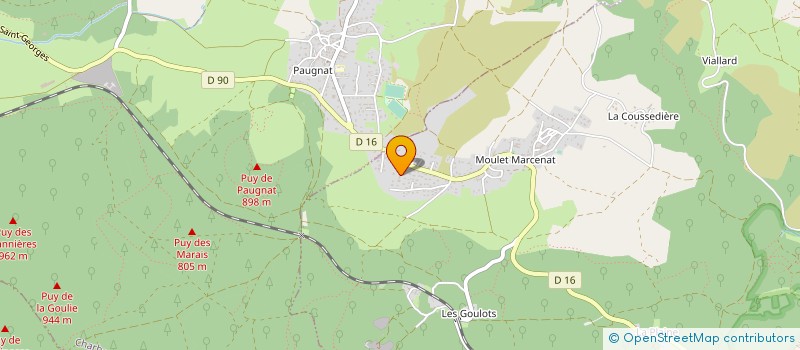 localisation de l'entreprise SARL 2AB ARTISANS ACTIFS DU BATIMENT  VOLVIC