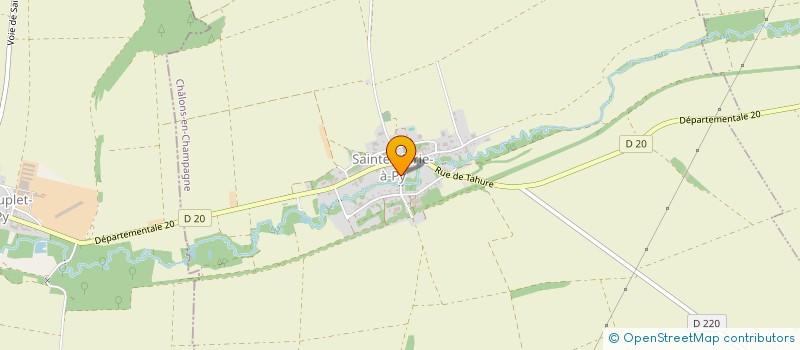 localisation de l'entreprise SARL 2AR - PAULIN LIEBAUT  SAINTE-MARIE-A-PY