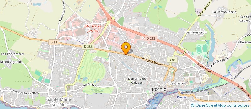 localisation de l'entreprise SARL 2B  PORNIC