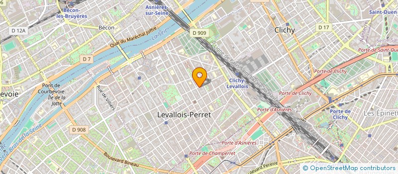 localisation de l'entreprise SARL 2BDM IMO à LEVALLOIS-PERRET