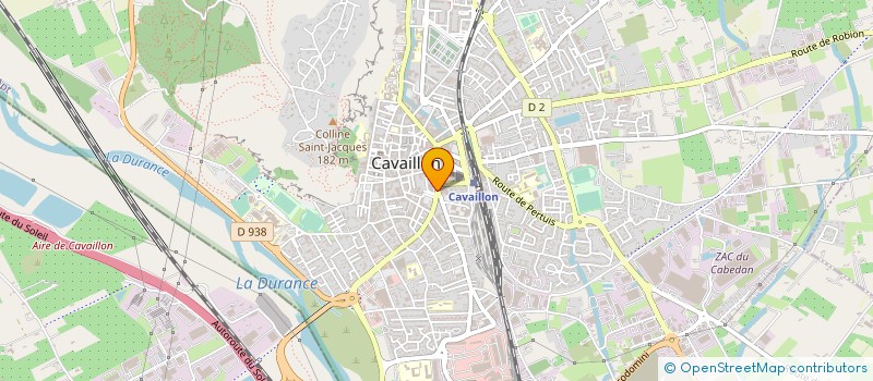 localisation de l'entreprise SARL 2C SECURITE à CAVAILLON