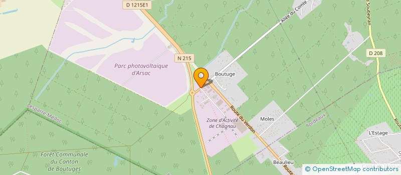 localisation de l'entreprise SARL 2GM  ARSAC