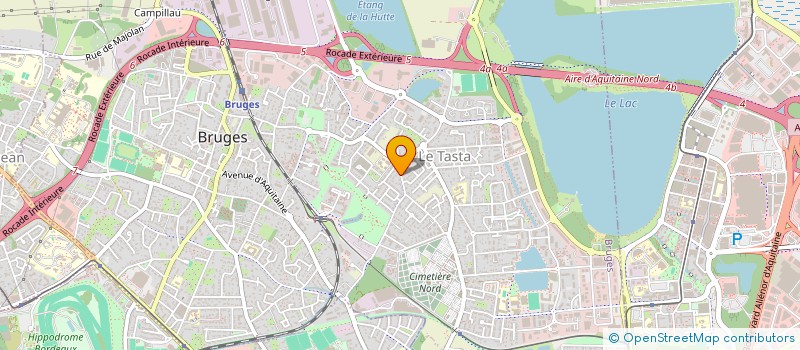 localisation de l'entreprise SARL 2H  BRUGES