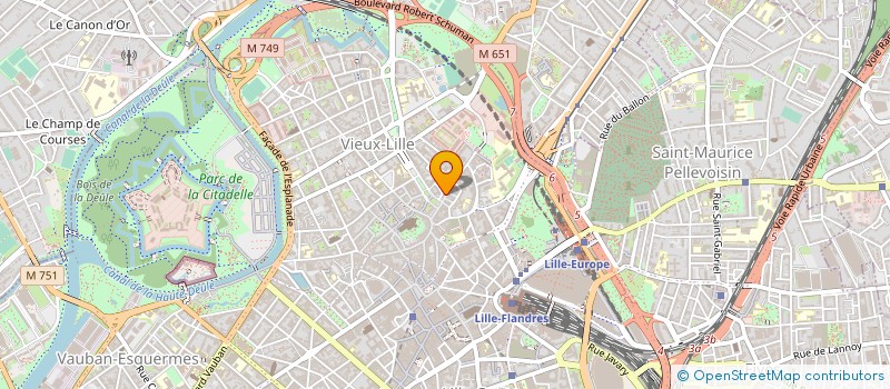 localisation de l'entreprise SARL 2J à LILLE