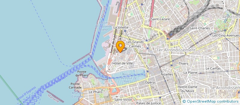 localisation de l'entreprise SARL 2JB  MARSEILLE