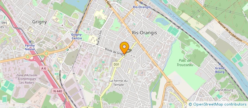 localisation de l'entreprise SARL 2JC à RIS-ORANGIS