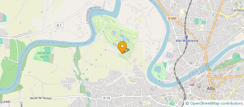 localisation de l'entreprise SARL 2JMCF à ALBI