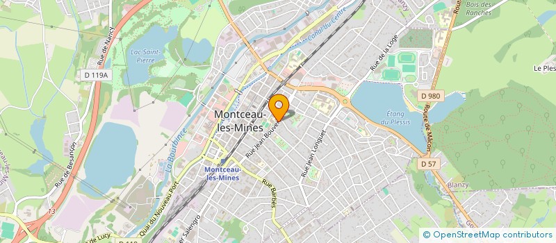 localisation de l'entreprise SARL 2M  MONTCEAU-LES-MINES