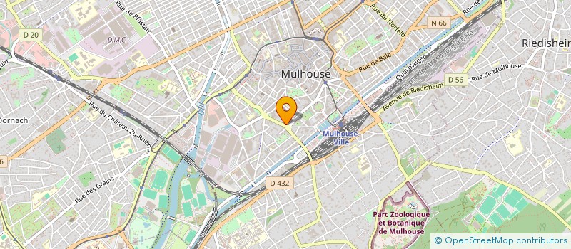 localisation de l'entreprise SARL 2M FINANCES à MULHOUSE