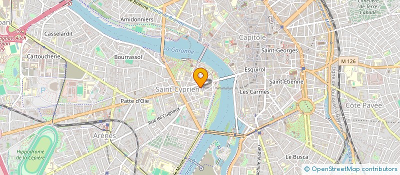 localisation de l'entreprise SARL 2M FONCIER à TOULOUSE