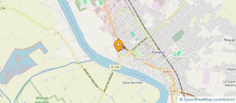 localisation de l'entreprise SARL 2PI  TONNEINS