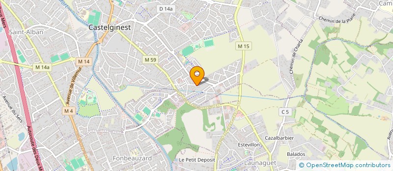 localisation de l'entreprise SARL 2RTP  CASTELGINEST