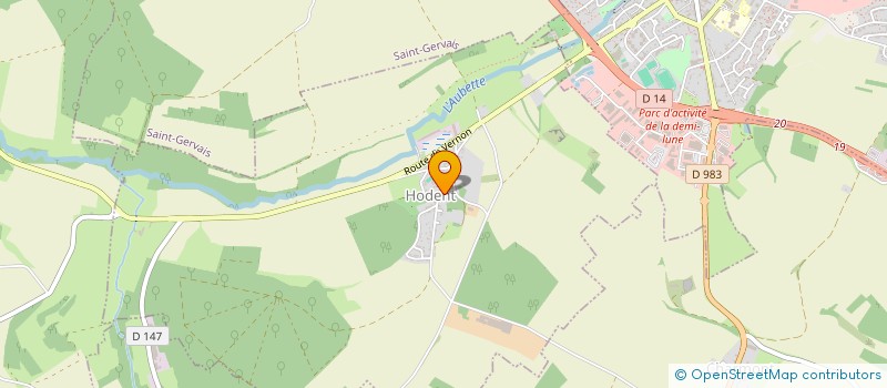 localisation de l'entreprise SARL 2VEB  AMBLEVILLE