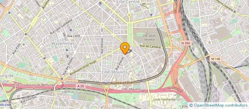 localisation de l'entreprise SARL 3.14 à LILLE