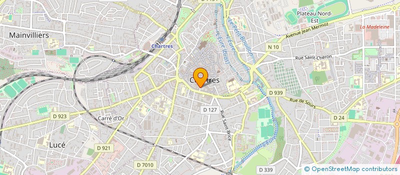 localisation de l'entreprise SARL 3 à CHARTRES