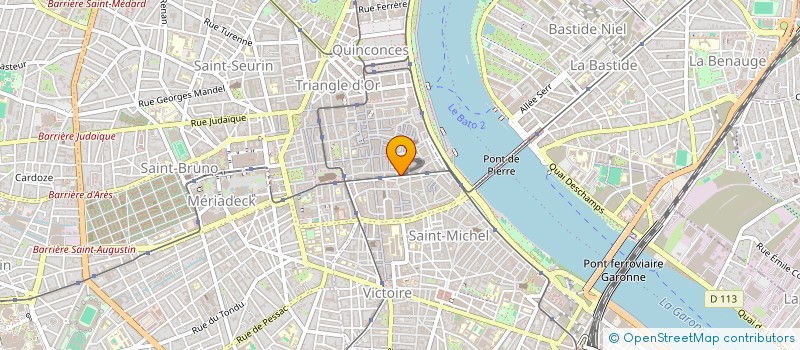 localisation de l'entreprise SARL 3  BORDEAUX