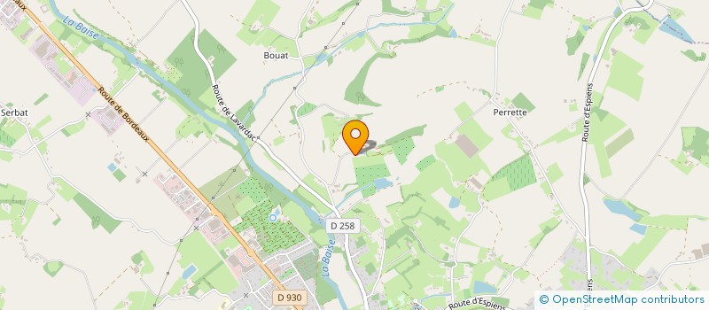 localisation de l'entreprise SARL 3 C 2 A à NERAC