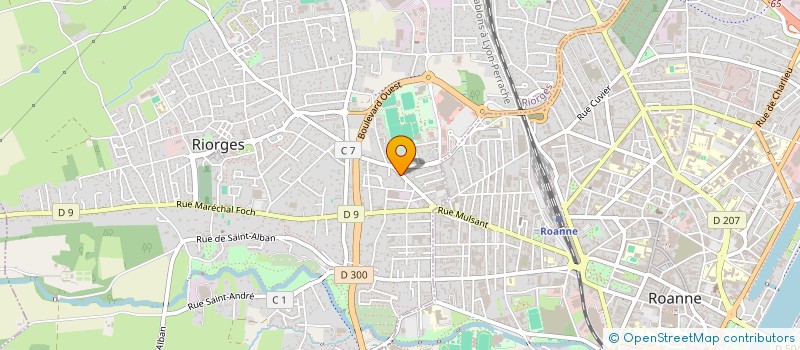 localisation de l'entreprise SARL 3 C à RIORGES