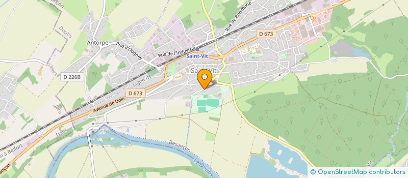 localisation de l'entreprise SARL 3 C.P.  SAINT-VIT