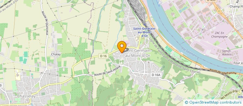 localisation de l'entreprise SARL 3 ECM  SAINT-GERMAIN-AU-MONT-D'OR