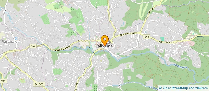 localisation de l'entreprise SARL 3 IN 1 à VALBONNE