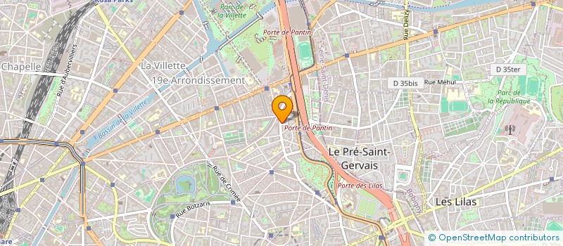 localisation de l'entreprise SARL 3 J 02  PARIS