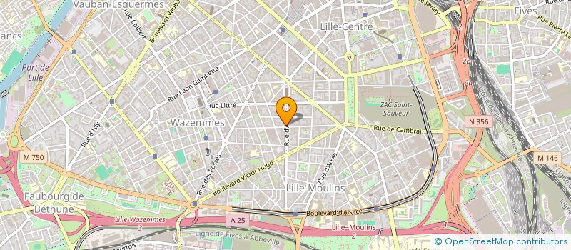localisation de l'entreprise SARL 3 M à LILLE