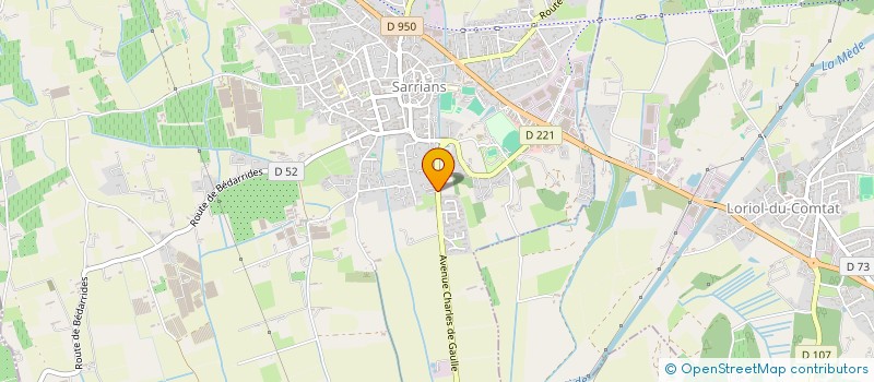 localisation de l'entreprise SARL 3 M DALLAGES  SARRIANS