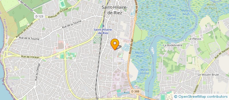 localisation de l'entreprise SARL 3 M SERVICES à SAINT-HILAIRE-DE-RIEZ