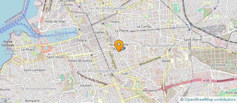 localisation de l'entreprise SARL 3 S à MARSEILLE