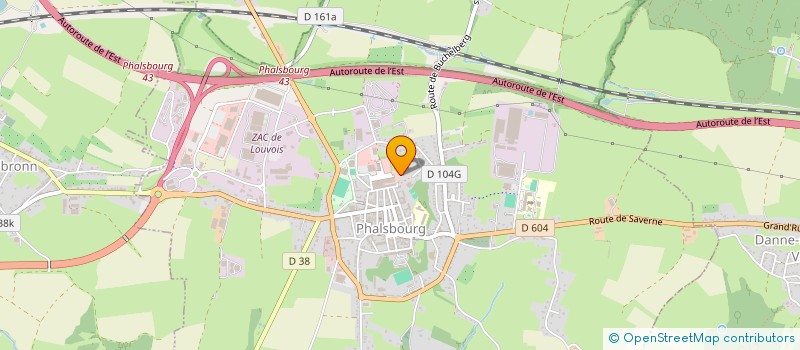 localisation de l'entreprise SARL 3 S à PHALSBOURG