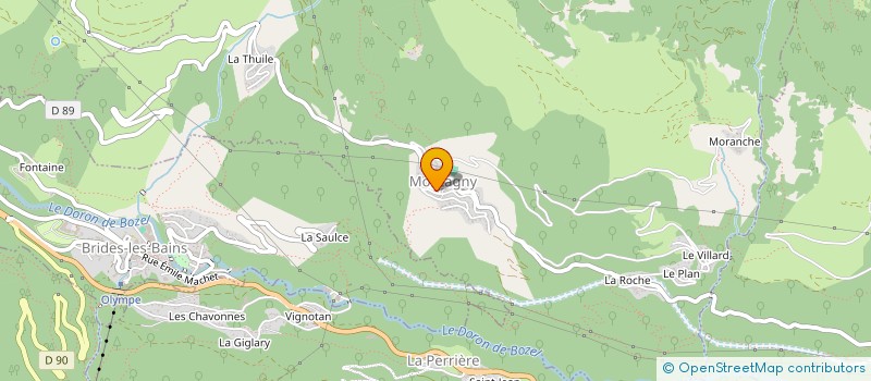 localisation de l'entreprise SARL 3 VALLEES BATIMENT CONSTRUCTION ET RENOVATION  CHAMPAGNY-EN-VANOISE