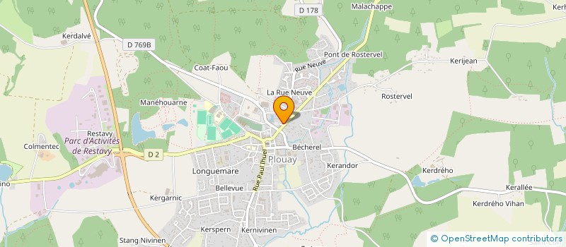 localisation de l'entreprise SARL 31 à PLOUAY