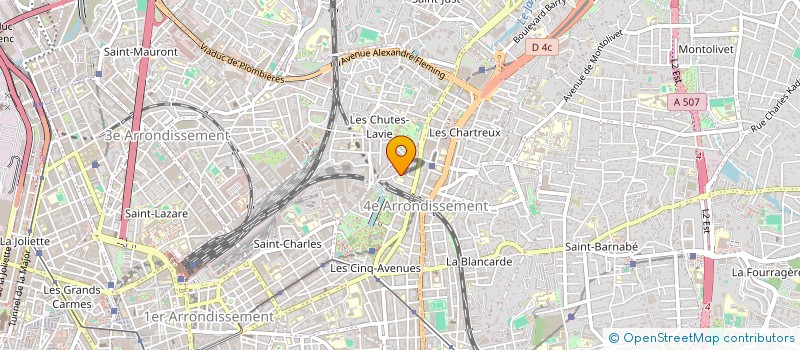 localisation de l'entreprise SARL 322 à MARSEILLE