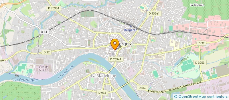 localisation de l'entreprise SARL 360 DEGRES à BERGERAC