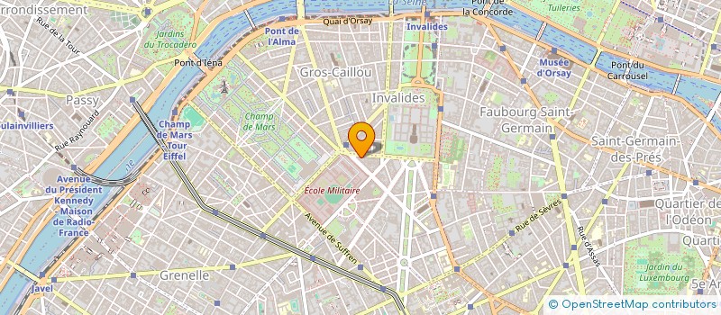 localisation de l'entreprise SARL 38 RUE TOURGUINIER à PARIS