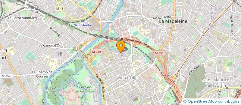 localisation de l'entreprise SARL 3D à LILLE