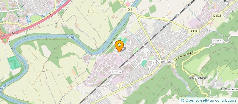 localisation de l'entreprise SARL 3D RENOVATION à DOMENE