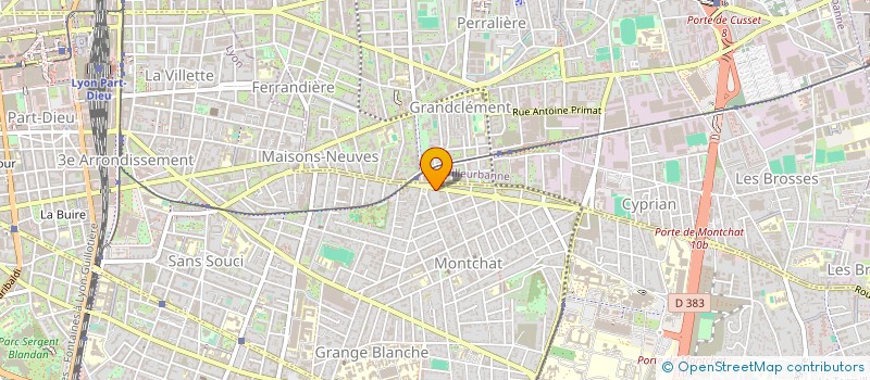 localisation de l'entreprise SARL 3E à LYON