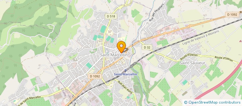 localisation de l'entreprise SARL 3L  SAINT-MARCELLIN