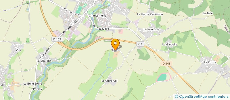 localisation de l'entreprise SARL 3L  CELLES-SUR-BELLE