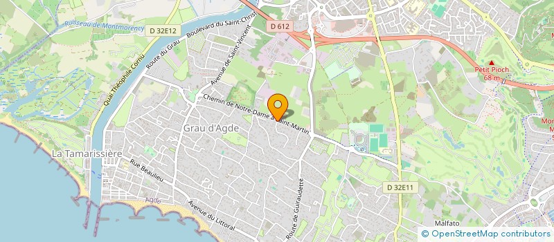 localisation de l'entreprise SARL 3MB  AGDE