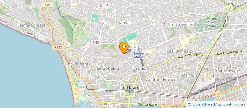 localisation de l'entreprise SARL 3MS  LE HAVRE