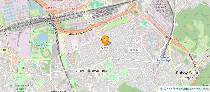 localisation de l'entreprise SARL 3P  LIMEIL-BREVANNES