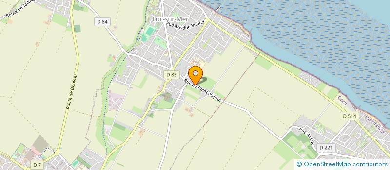 localisation de l'entreprise SARL 4'IM  LUC-SUR-MER