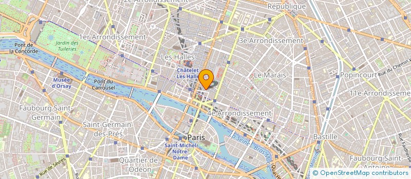 localisation de l'entreprise SARL 4C à PARIS
