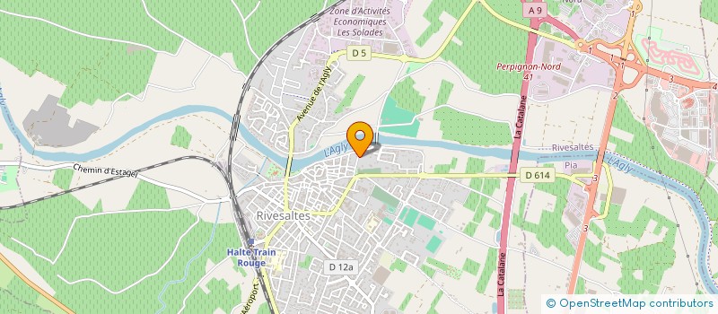 localisation de l'entreprise SARL 4G  RIVESALTES