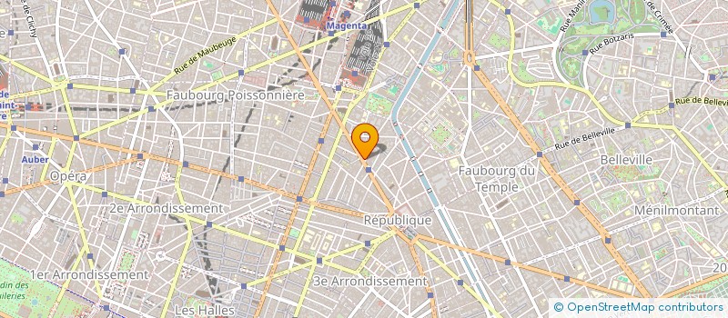 localisation de l'entreprise SARL 5 ETOILES  PARIS